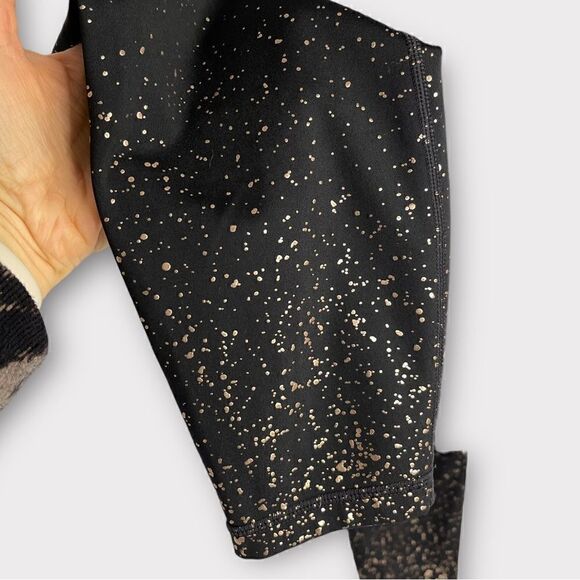 GAPFit High Waist Metallic Ombré Full Length Leggings (True Black) - Medium - Picture 5 of 15